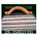 bamboo beach handbag