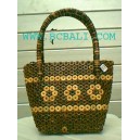straw beach handbag bali