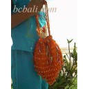 natural beads bag