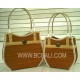 handmade product straw handbag from bali